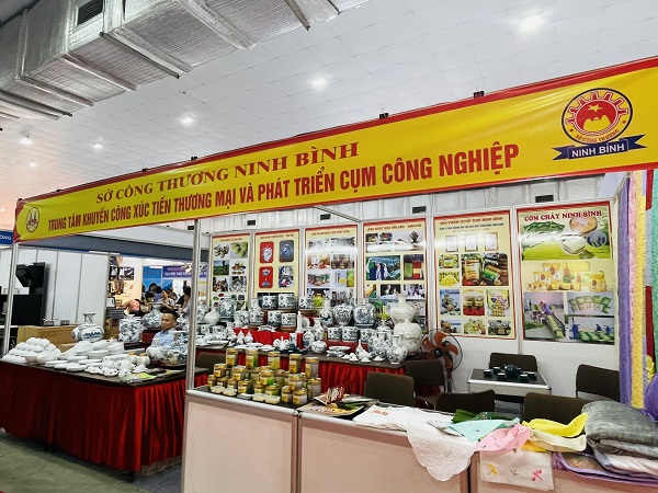Sở Công thương Ninh Bình tham gia gian hàng triển lãm tại Hội chợ VIETNAM EXPO 2024