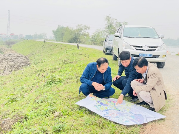 Sở Công Thương khảo sát hướng tuyến đường dây 220kV Gia Viễn - Nam Định