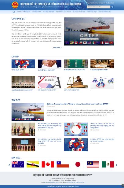 Ra mắt Chuyên trang Thông tin điện tử về Hiệp định đối tác toàn diện và tiến bộ xuyên Thái Bình Dương