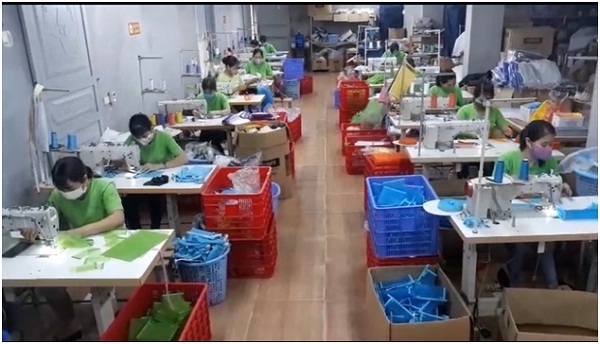 Bản công bố hợp quy của Công ty TNHH may xuất nhập khẩu Tràng An Việt Nam năm 2020