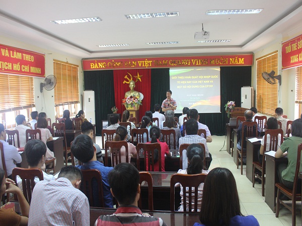 Ban chỉ đạo Hội nhập Quốc tể tỉnh tổ chức hội nghị phổ biến Hiệp định CPTPP