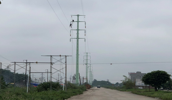 Kiểm tra công tác nghiệm thu di chuyển đường dây 110kV  lộ 180 – 181 E23.1 trên địa bàn thành phố Ninh Bình