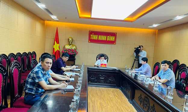 Hội nghị trực tuyến giao ban định kỳ về các dự án đường dây 500kV mạch 3 từ Quảng Trạch đến Phố Nối
