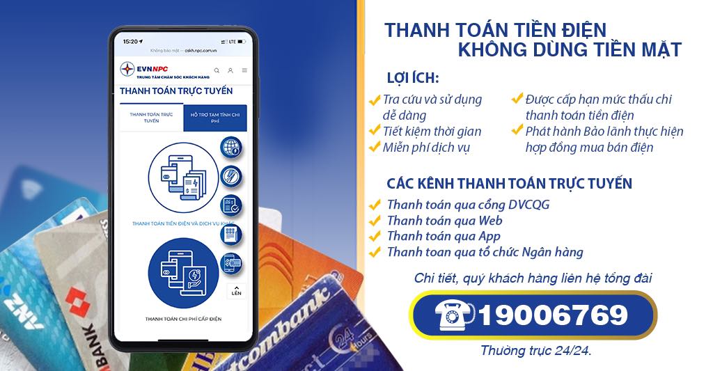 Ninh Bình- Đẩy mạnh thanh toán điện tử, xóa bỏ các điểm thu tiền điện truyền thống góp phần thúc đẩy chuyển đổi số