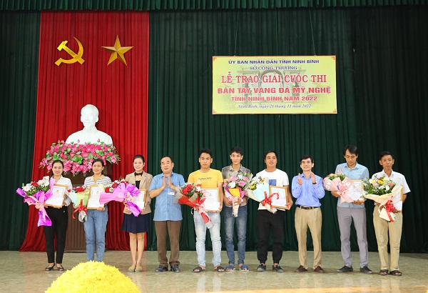 Tổng kết và trao giải cuộc thi Bàn tay vàng chế tác đá mỹ nghệ tỉnh Ninh Bình năm 2022